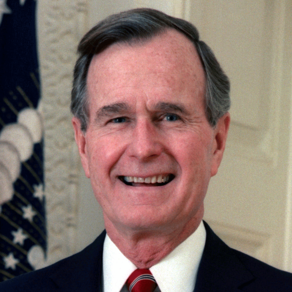 GHW Bush Portrait